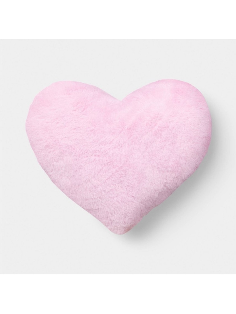 Valentine's Day Plush Heart Pillow Pink - Room Essentials™
